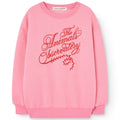Sweat-shirt Enfant Rose Joueur en Coton Bio Col Rond Coupe Décontractée pour Tout-Petits