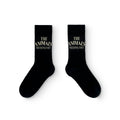 Chaussettes décontractées unies en coton bleu marine pour enfants avec bord-côtes pour tout-petits