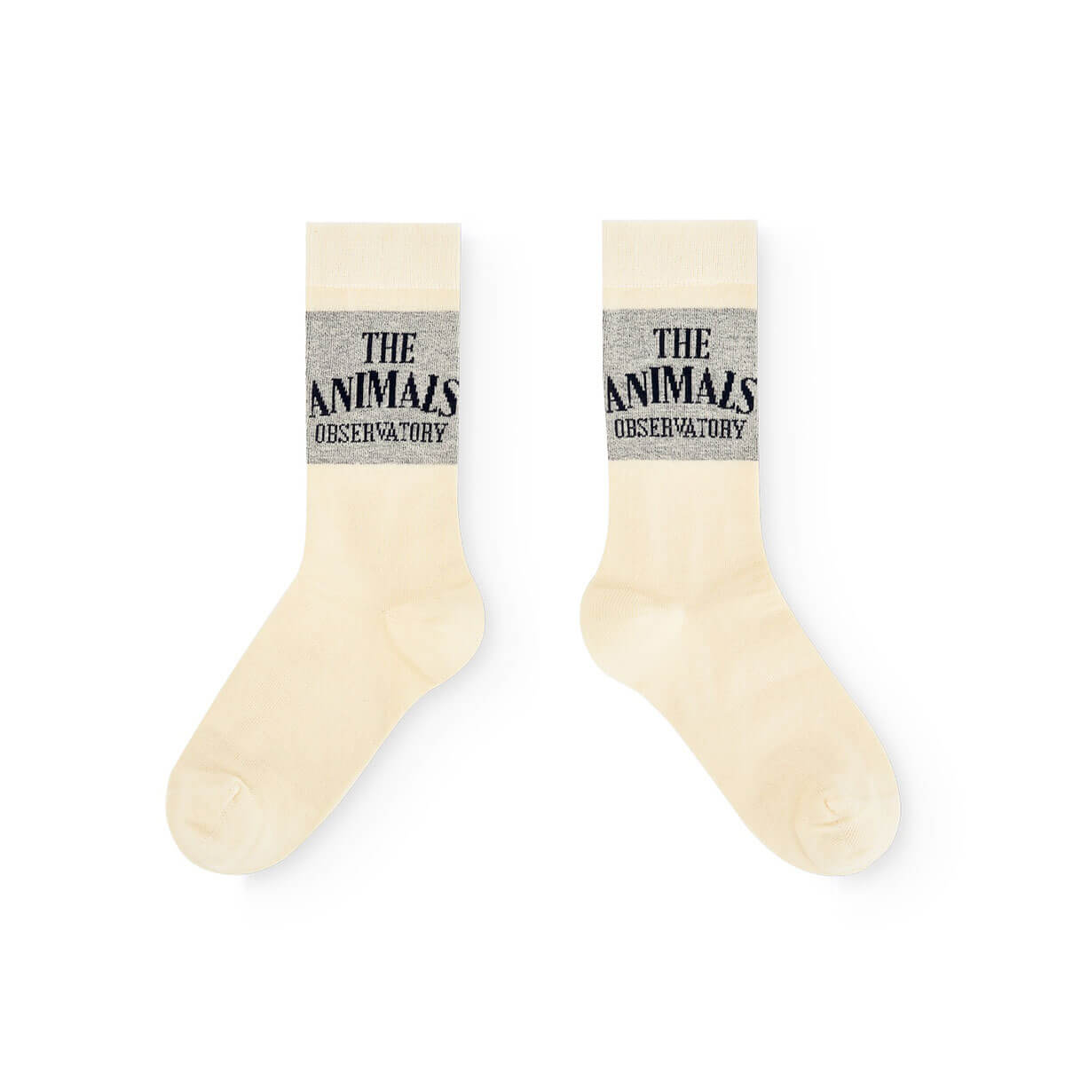 Chaussettes en Coton Blanc Cassé Unies et Décontractées pour Enfants avec Bord-Côte pour Tout-Petits