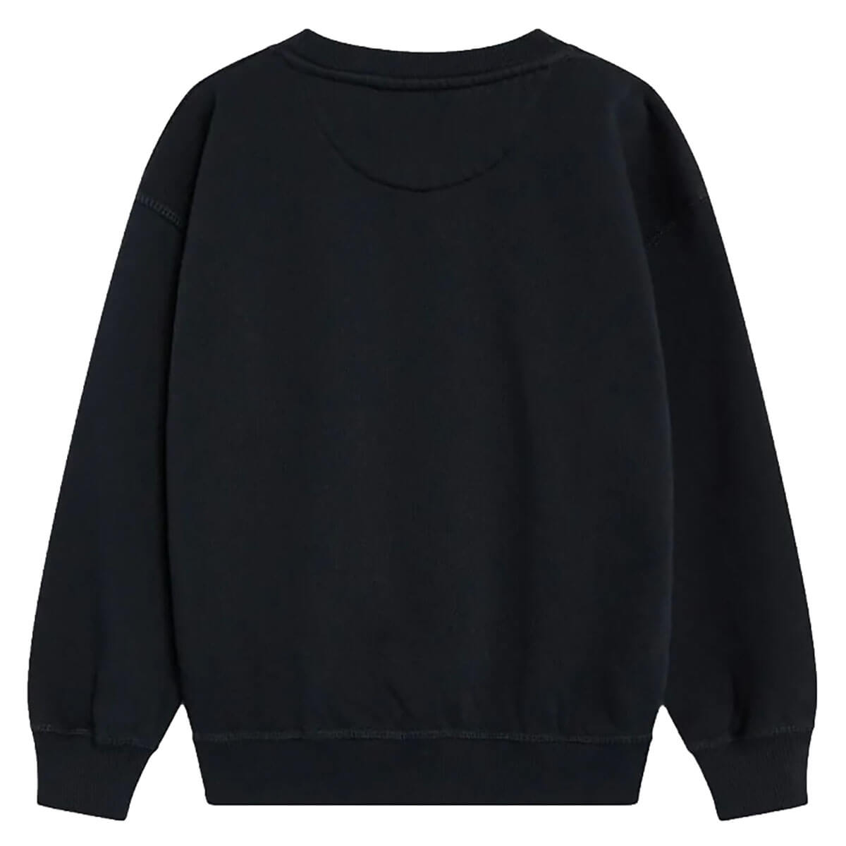 Sweat-shirt ras-du-cou en coton décontracté à logo Forged Iron, coupe décontractée pour enfants de 2 à 14 ans