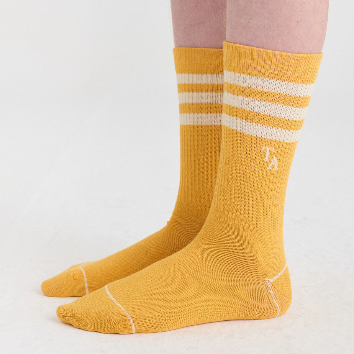 Chaussettes en coton biologique décontractées, couleur abricot chaud, avec imprimé saisonnier pour enfants de 1 à 11 ans